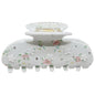 Emi Jay Sweetheart Hair Claw Clip in Tea Party - Biodegradable Hair Accessory for All Hair Types