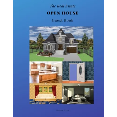 The Real Estate Open House Guest Book - Paperback