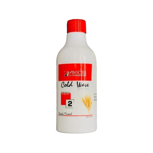 Akos Hair Perm Solution for Colored Hair - Cold Wave Perming Treatment, 500ml, Minimizes Damage & Provides Effective Results