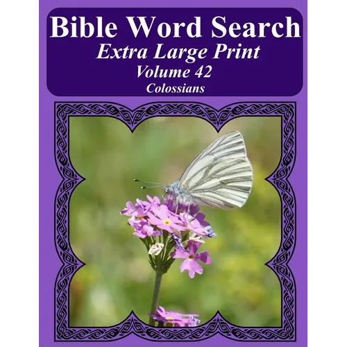 Bible Word Search Extra Large Print Volume 42: Colossians - Paperback