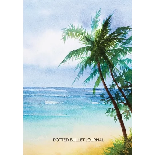 Watercolor Beach - Dotted Bullet Journal: Medium A5 - 5.83X8.27 - Paperback
