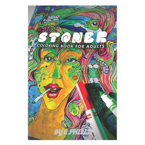 Stoner Coloring Book for Adults - Paperback