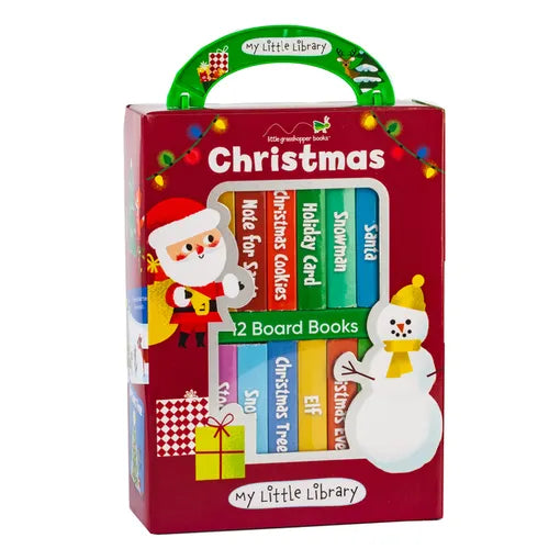 My Little Library: Christmas (12 Board Books) - Hardcover