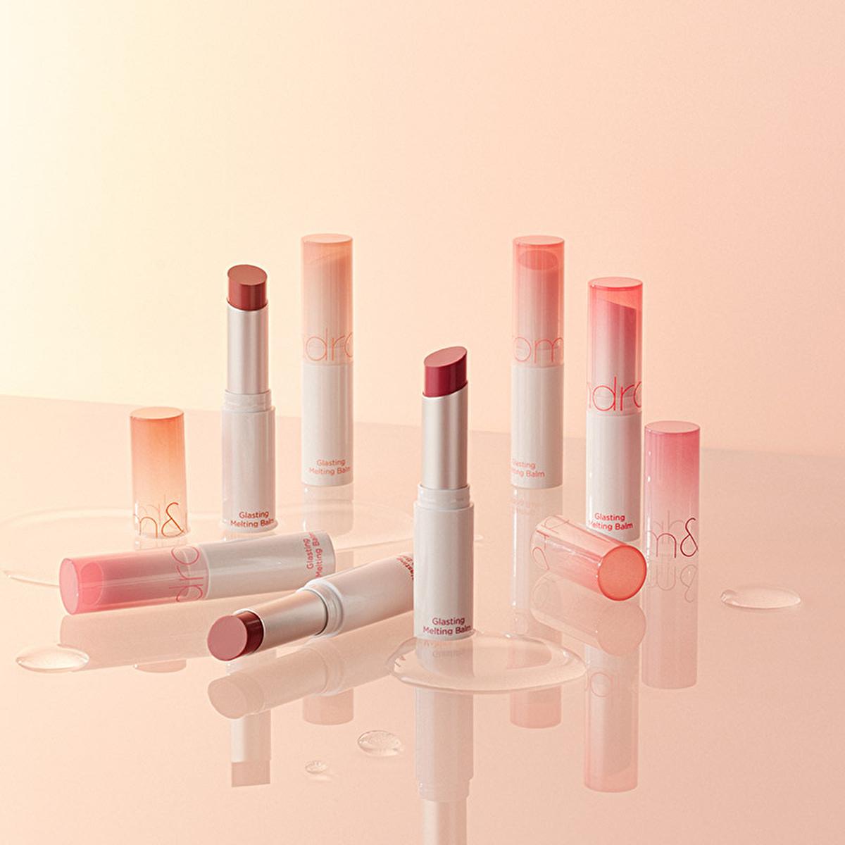 rom&nd Colored Lip Balm - Vegan, Moisturizing, Non-Greasy Lip Care - 14 Dear Apple