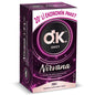 Okey Nirvana Ultra Ribbed Condoms - 20 Count | For Adults and Couples