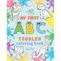 My first ABC toddler coloring book: Alphabet letters with animals - Paperback
