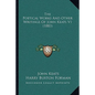 The Poetical Works And Other Writings Of John Keats V1 (1883) - Paperback