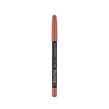 Flormar Waterproof Mat Lip Liner - Long-Lasting, High Pigment, Vitamin Enriched - 235 Undressed