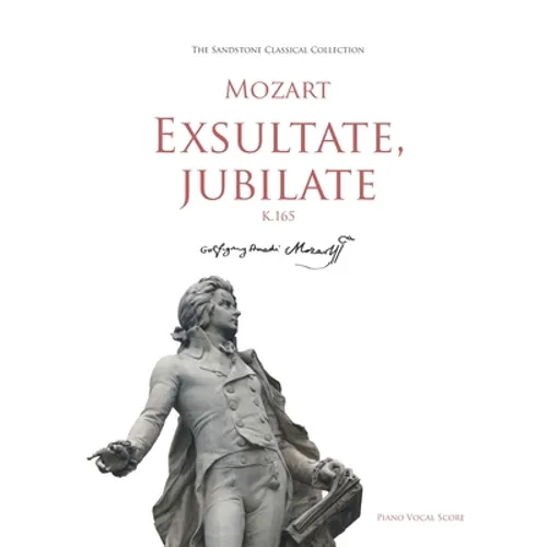 Exsultate, jubilate (K.165) Piano Vocal Score - Paperback