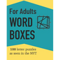 Word Boxes For Adults: 100 Letter Puzzles as seen in the NYT - Paperback