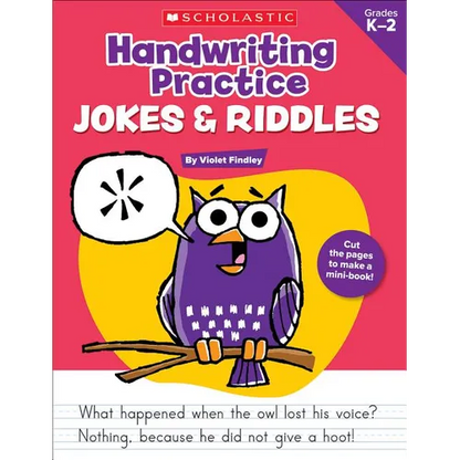Handwriting Practice: Jokes & Riddles - Paperback