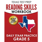 TEXAS TEST PREP Reading Skills Workbook Daily STAAR Practice Grade 5: Preparation for the STAAR Reading Tests - Paperback