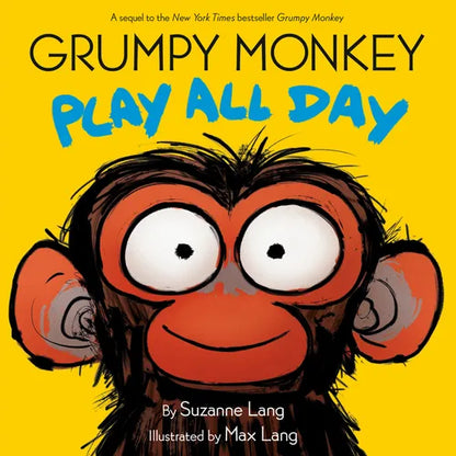Grumpy Monkey Play All Day - Hardcover