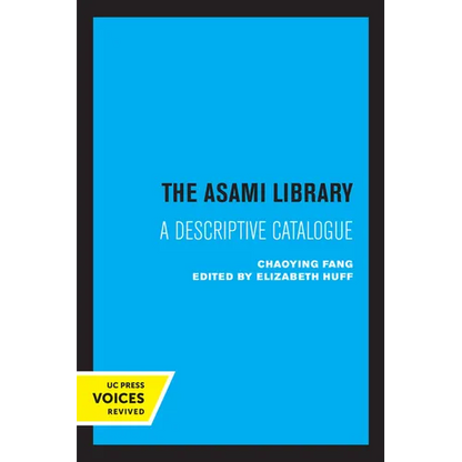 The Asami Library: A Descriptive Catalogue - Paperback