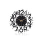 Muyika 41x41cm Modern Metal Silent Wall Clock - Large Decorative Timepiece for Home