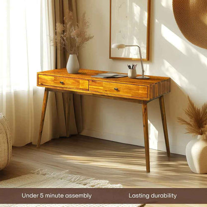 Lagom 48 Inches Solid Wood Desk