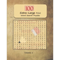 100 Extra-Large Print Word Search Puzzles: Jumbo Word Find and Seek Themed Brain Exercises for Adults and Seniors Volume 1 - Paperback