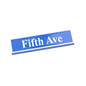 Fifth Avenue - Famous Street Signs - Custom Printed 1x4 Tile - Made Using LEGO® Parts