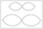 1879 Figure 8 3"x10"/5"x14" Stencil