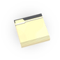File Folder -  Office File Box - Minifig Scale Custom Printed - Made Using a LEGO® Tile
