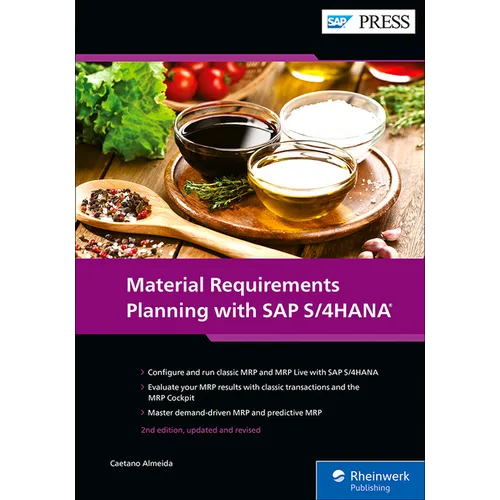 Material Requirements Planning with SAP S/4hana - Hardcover