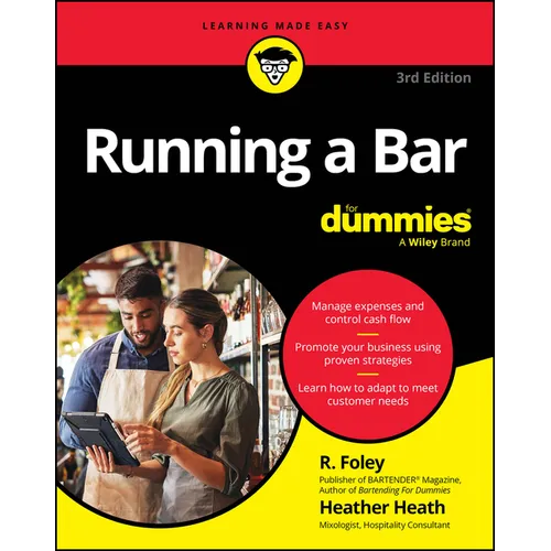 Running a Bar for Dummies - Paperback