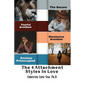 The 4 Attachment Styles in Love: Avoidant Anxious Ambivalent Secure - Paperback
