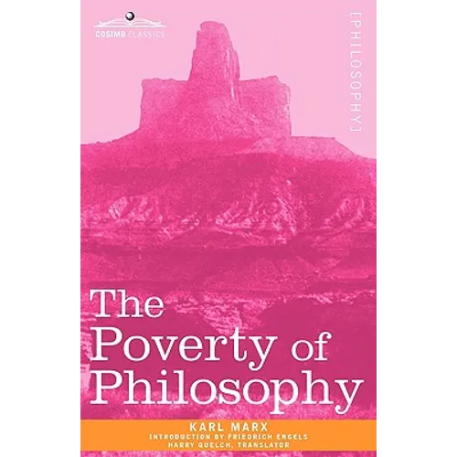 The Poverty of Philosophy - Paperback
