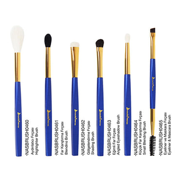 Nascita Makeup Brush Set - 6 Piece Professional Makeup Brushes for Everyday Use