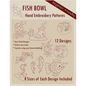 Fish Bowl Hand Embroidery Patterns - Paperback