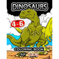 Dinosaurs coloring book for kids ages 4-6: Coloring Pages for Preschool and all ages 2-4 4-8 6-8 - Paperback