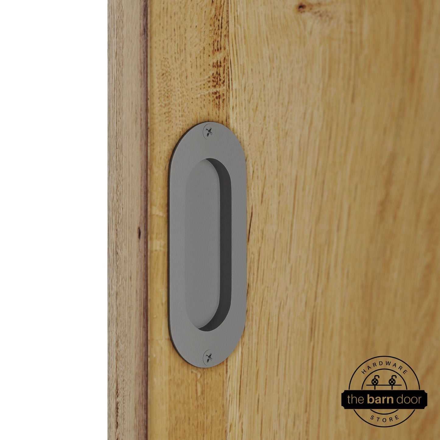 Barn Door Full Radius Flush Pull