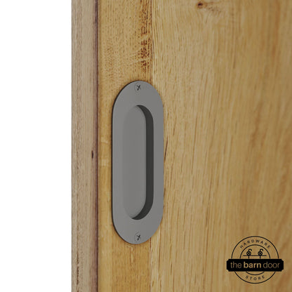 Barn Door Full Radius Flush Pull