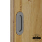 Barn Door Full Radius Flush Pull