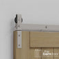 Classic J-Strap Bifold Barn Door Hardware Kit | 2 Door Kit