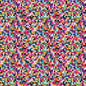 Flock Together Fractal Multi Cotton 44"/45" Fabric Per Yard