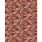 Floralscape - Geometric Red Cotton 44"/45" Fabric Per Yard