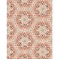 Floralscape - Medallions Pink Cotton 44"/45" Fabric Per Yard