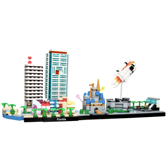 Florida Skyline Architecture - Custom Build Kit - Made Using LEGO® Parts
