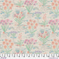 Flourish And Bloom Garden Alabaster 44"/45" Cotton Fabric Per Yard