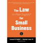 The Law (in Plain English) for Small Business (Sixth Edition) - Paperback