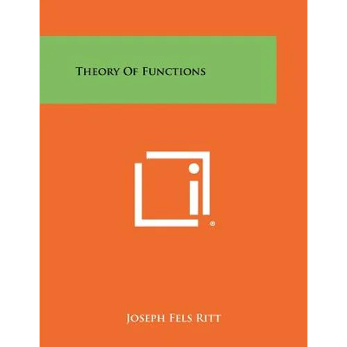 Theory Of Functions - Paperback
