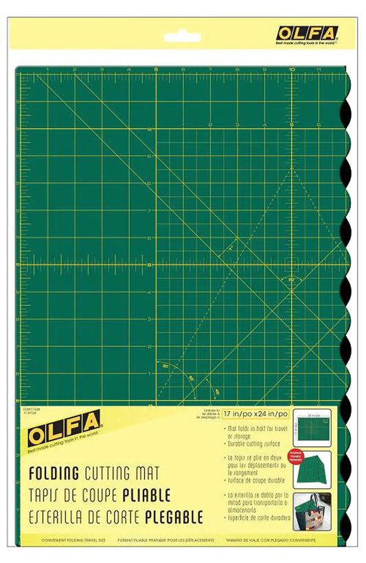 Folding Cutting Mat 17in x 24in