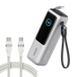 Anker Laptop Power Bank (25K, 165W, Built-In and Retractable Cables)