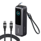 Anker Laptop Power Bank (25K, 165W, Built-In and Retractable Cables)