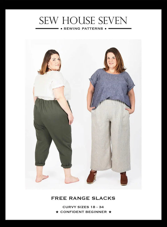 Free Range Slacks Pattern Curvy