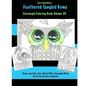 Lacy Sunshine's Feathered Tangled Gems Zentangled Coloring Book Volume 28: Relax and Color With Zen Tangled Birds Adult Coloring Volume - Paperback
