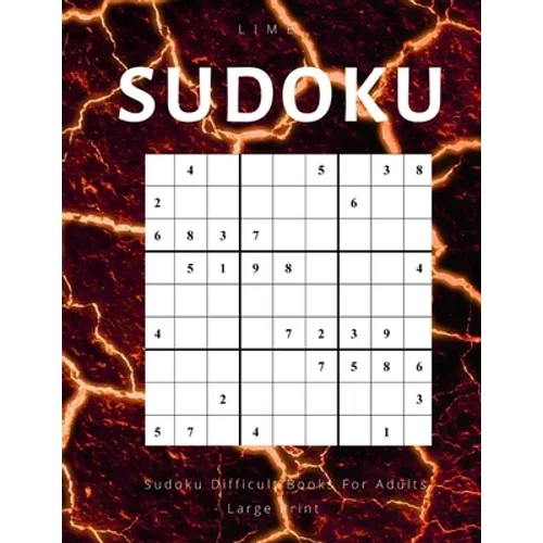 Lime Sudoku difficult books for adults large print: Sudoku hard level with answers for extreme, advanced and expert puzzle game solvers. - Paperback