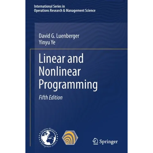 Linear and Nonlinear Programming - Paperback