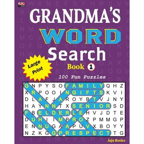 GRANDMA'S WORD Search Book 1 - Paperback